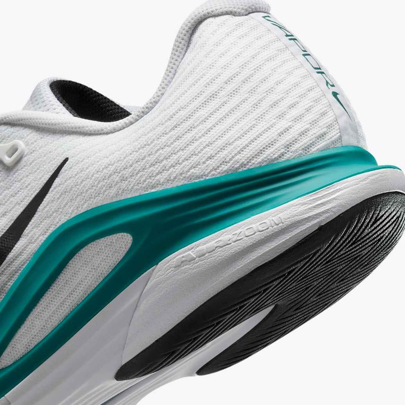 Pánské tenisové boty Nike Vapor 12 white / black / radiant emerald 16