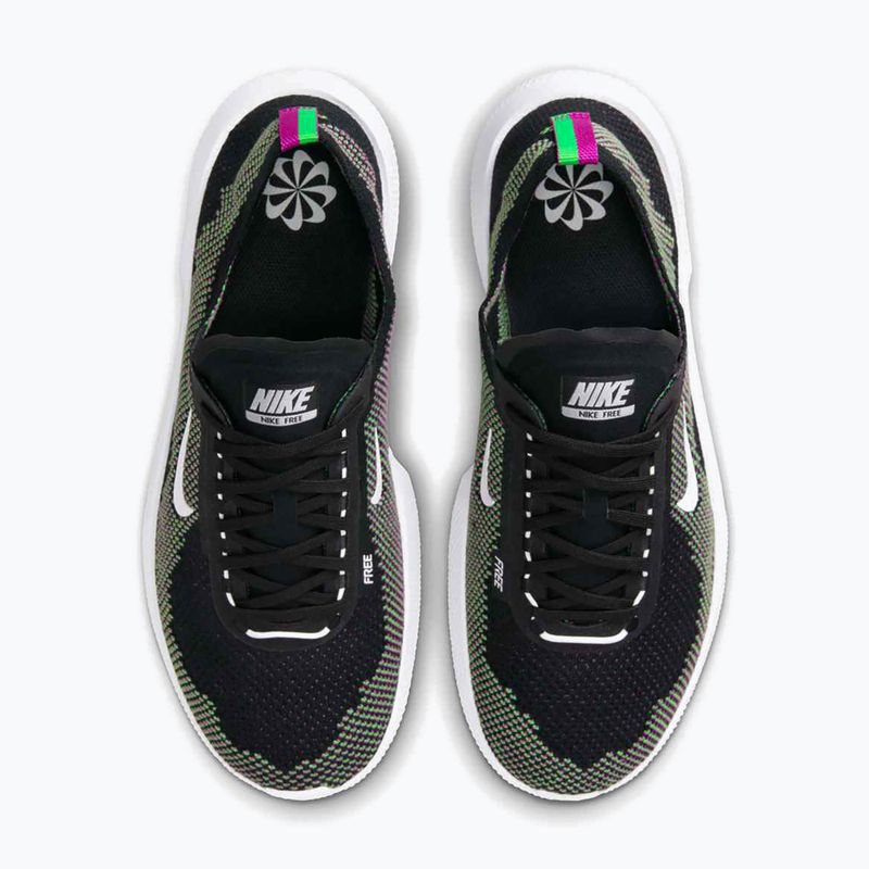 Pánské tréninkové boty Nike Free 2025 black/white/green strike/vivid purple 8