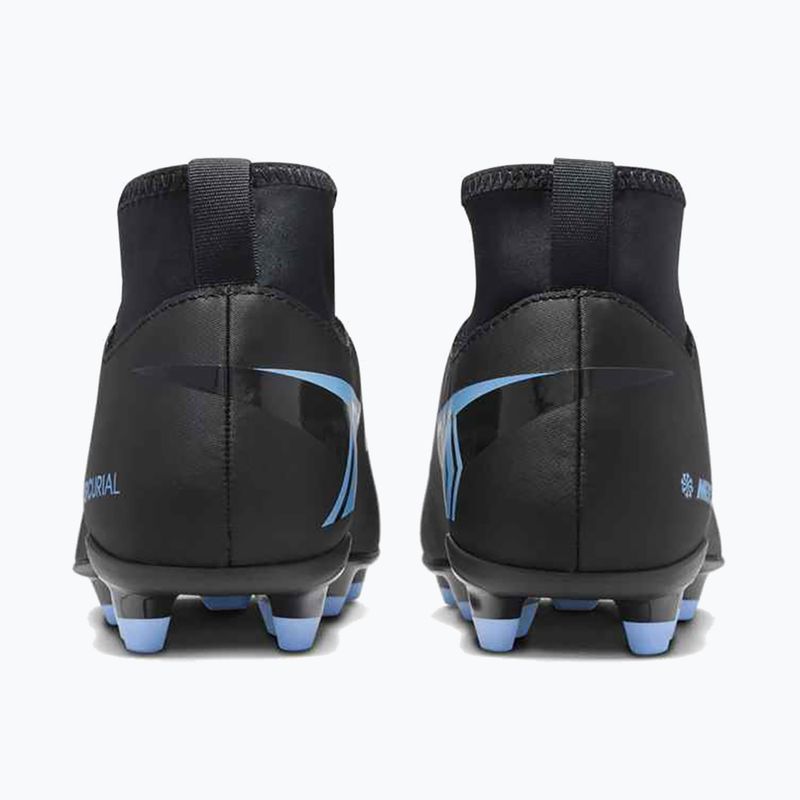 Dětské kopačky Nike Mercurial Superfly 10 Club FG/MG black/ice blue 11