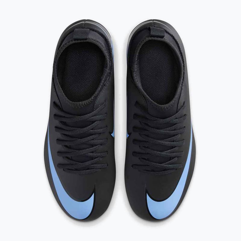 Dětské kopačky Nike Mercurial Superfly 10 Club FG/MG black/ice blue 12