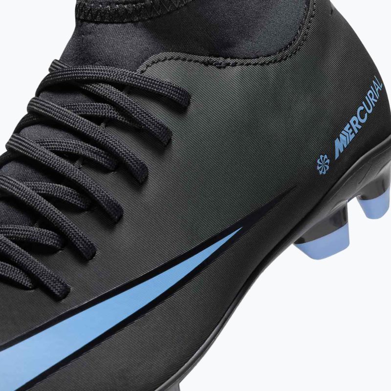 Dětské kopačky Nike Mercurial Superfly 10 Club FG/MG black/ice blue 13