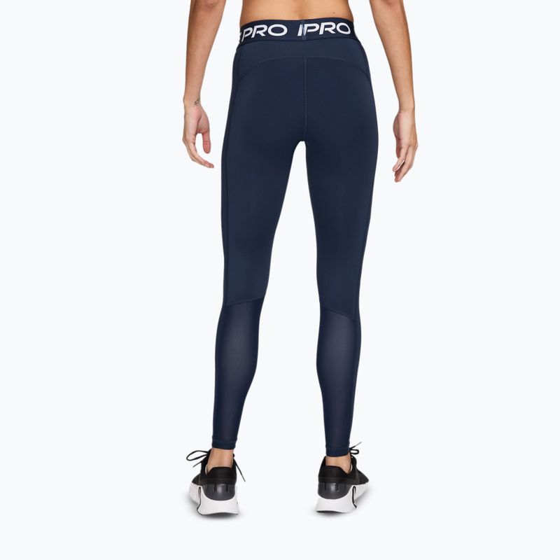 Dámské legíny Nike Pro 365 Tight midnight navy/white 2