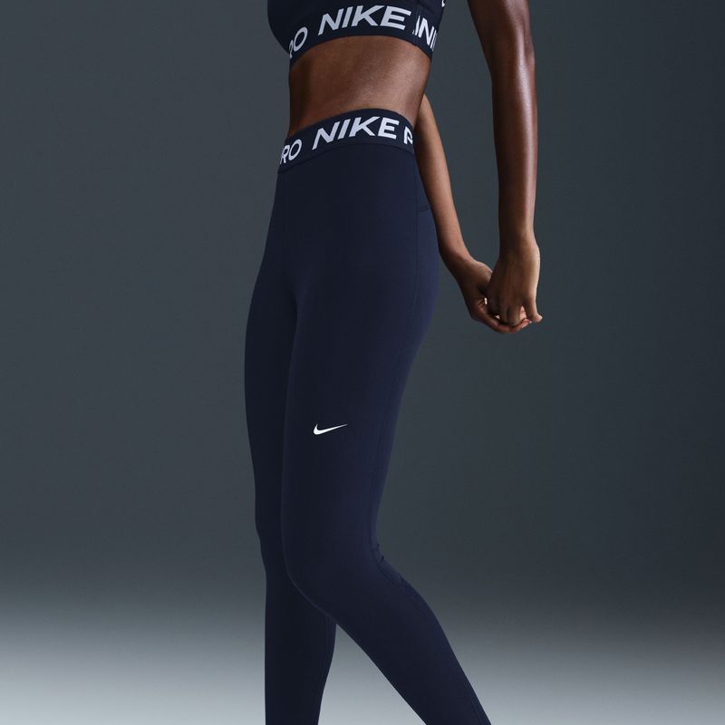 Dámské legíny Nike Pro 365 Tight midnight navy/white 6