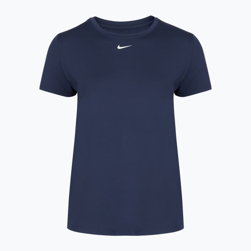 Dámské tréninkové tričko Nike One Classic Dri-Fit midnight navy/white 4
