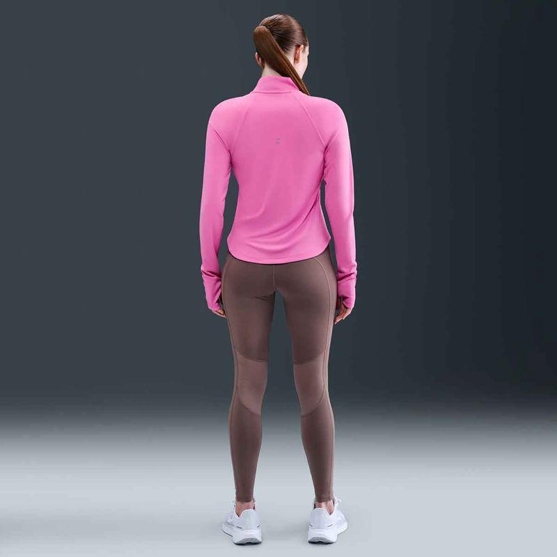 Dámská běžecká mikina Nike Tempo Dri-Fit 1 / 4 Zip playful pink 6