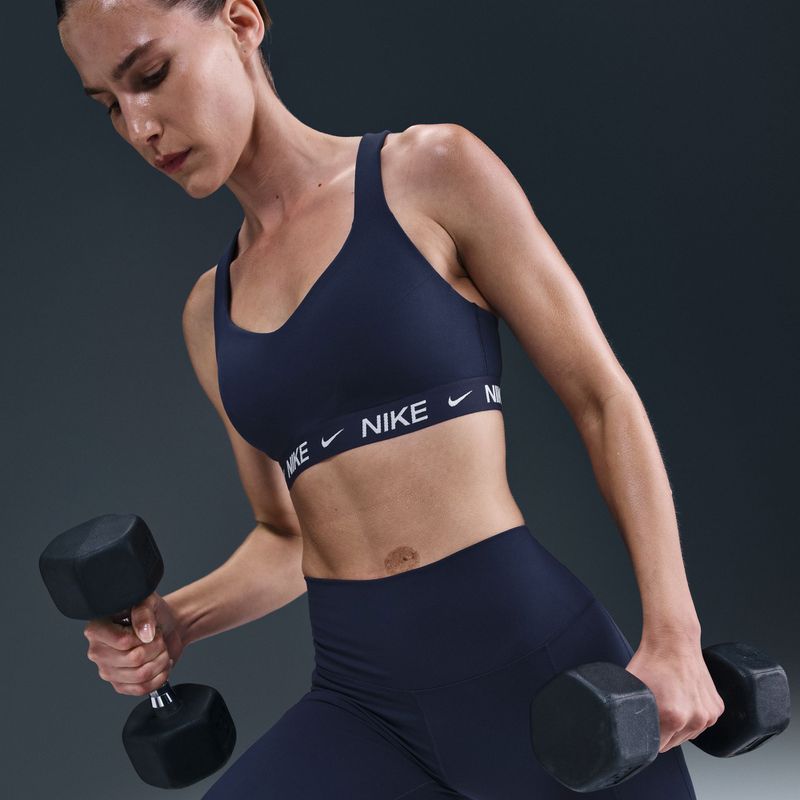 Tréninková podprsenka Nike Indy High Support midnight navy 5