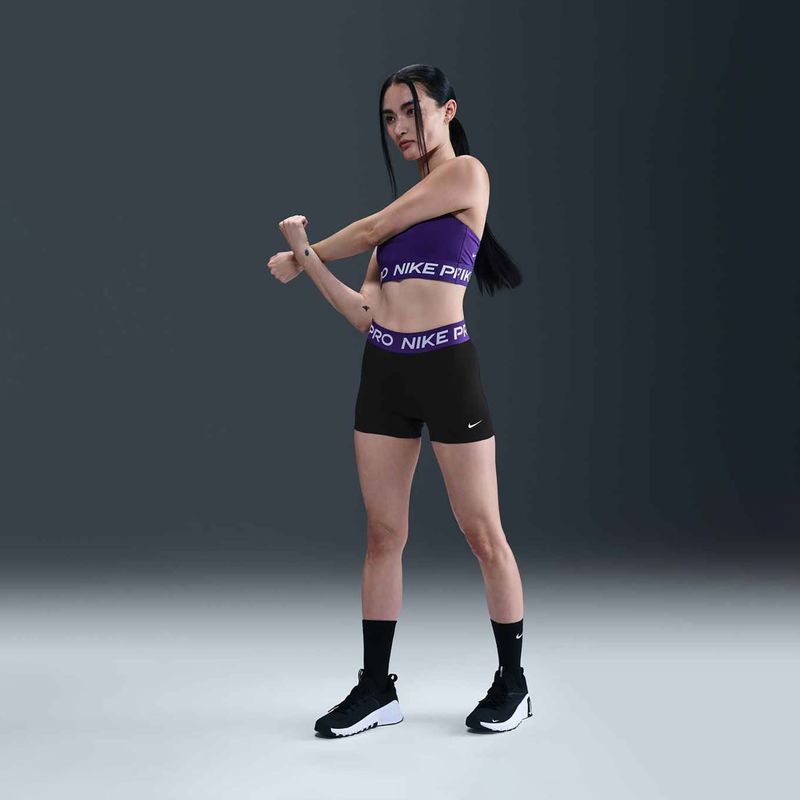 Dámské šortky Nike Pro 365 3" black/court purple/white 2