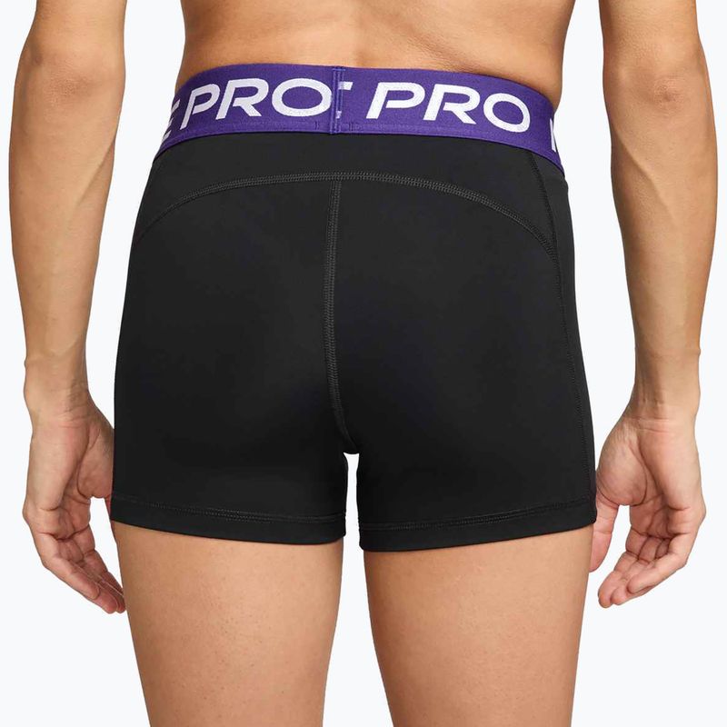 Dámské šortky Nike Pro 365 3" black/court purple/white 3
