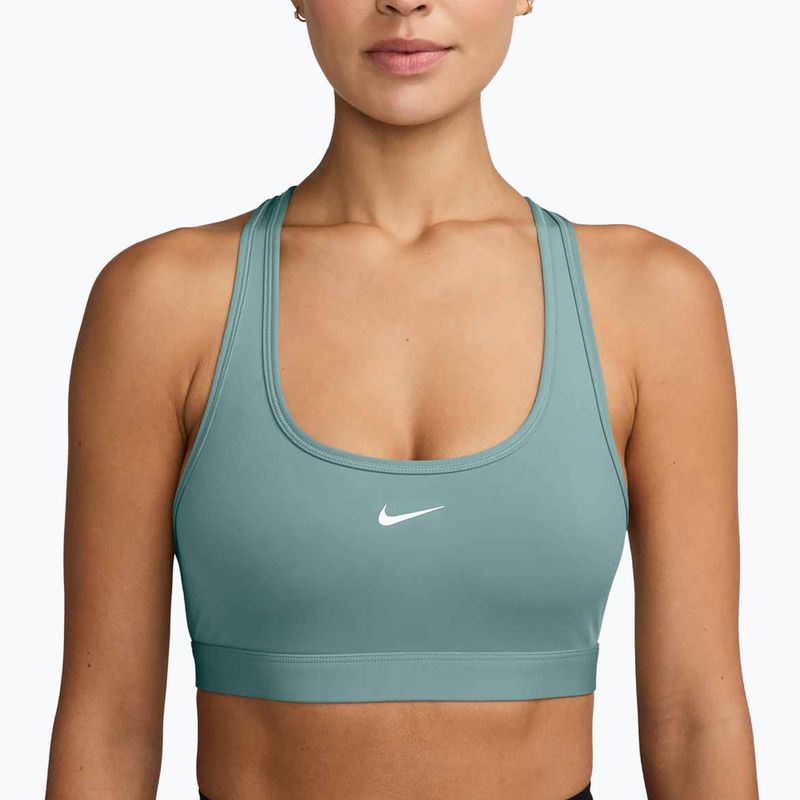Tréninková podprsenka Nike Swoosh Light Support cannon/white 3