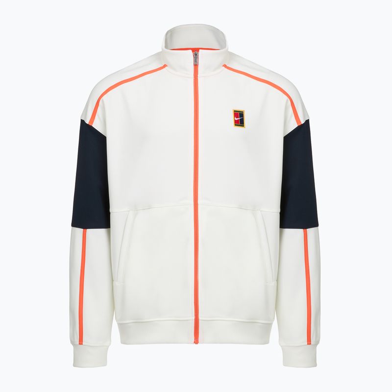 Pánská tenisová mikina Nike Court Heritage sail/turf orange 6