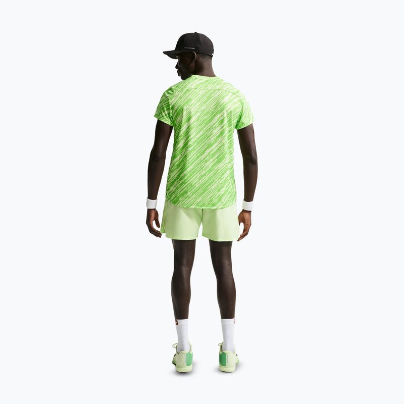 Pánské tenisové šortky Nike Court Dri-Fit Victory 7" light liquid lime/black 4