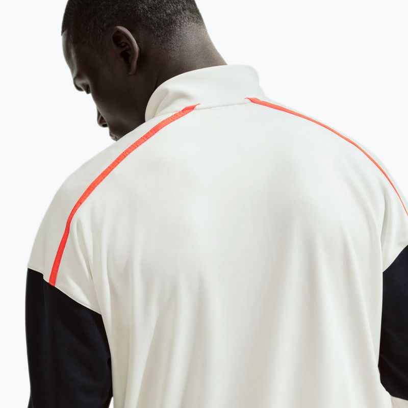 Pánská tenisová mikina Nike Court Heritage sail/turf orange 5