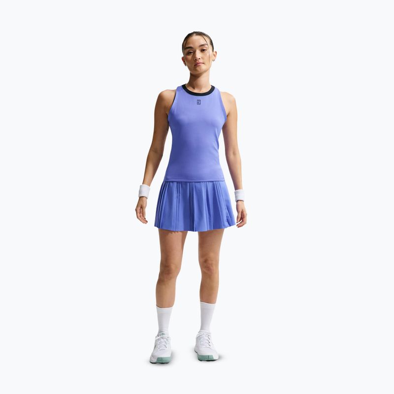 Tenisová sukně Nike Court Dri-Fit Advantage Pleated sapphire/black 3