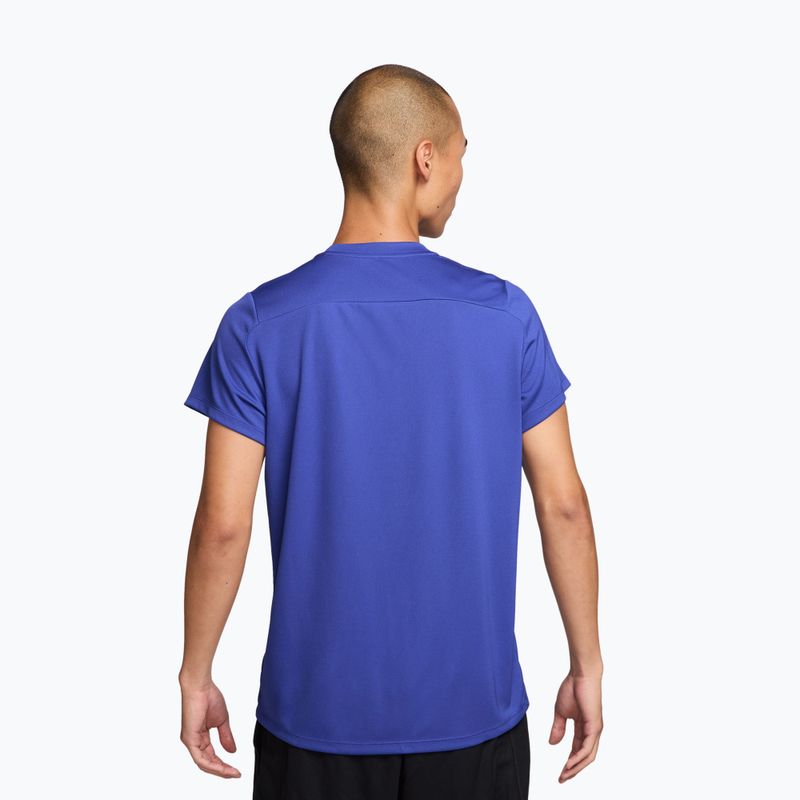 Pánské tenisové tričko Nike Court Dri-Fit Victory lapis blue/white 2
