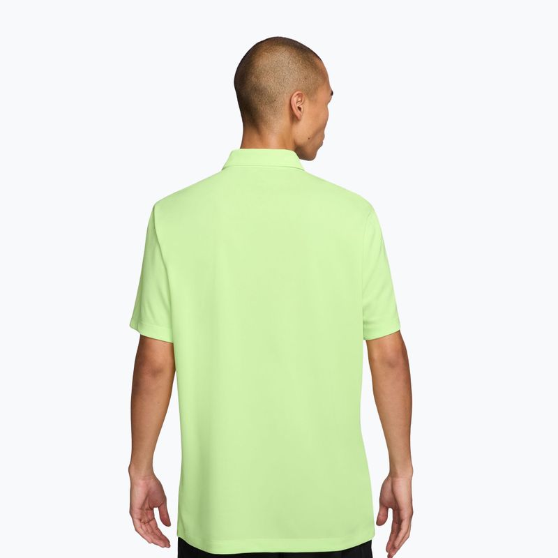 Pánské tenisové polo Nike Court Dri-Fit Polo Solid light liquid lime/black 2