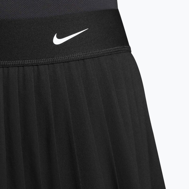 Tenisová sukně Nike Victory Dri-Fit High-Waisted Pleated black/white 4