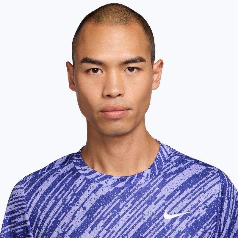 Pánské tenisové tričko Nike Court Dri-Fit Victory Print lapis blue/white 3