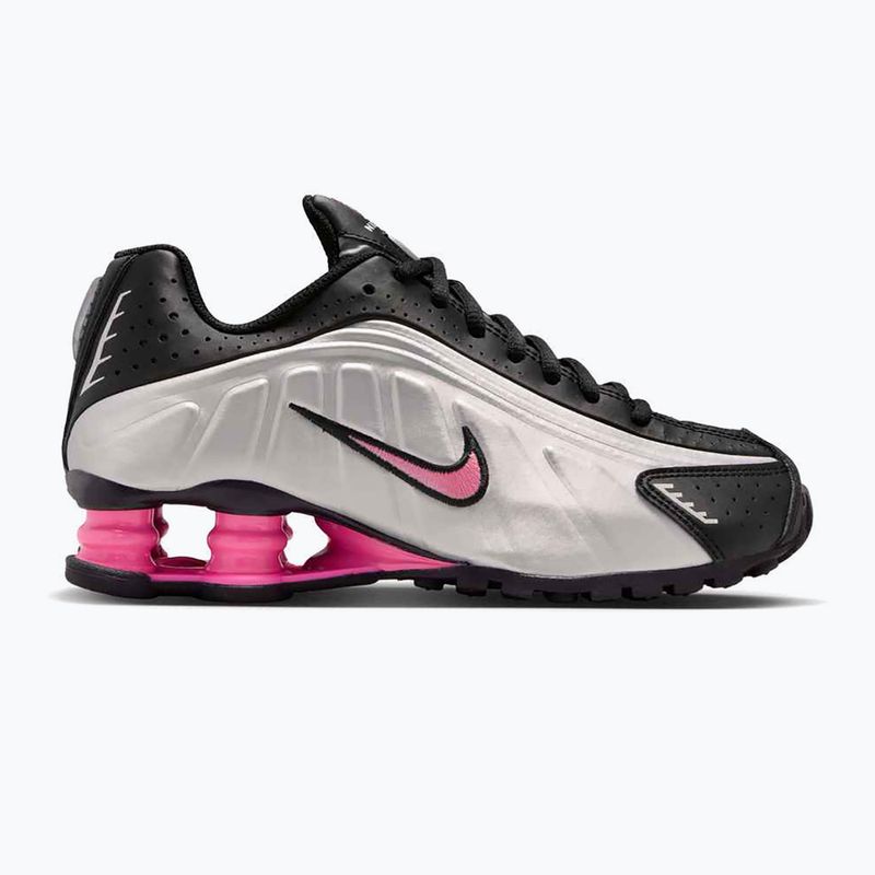 Boty Nike Shox R4 black/pinksicle/metallic silver 8
