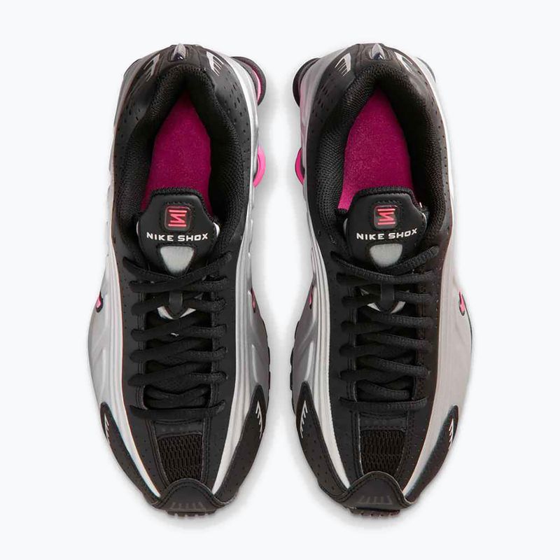 Boty Nike Shox R4 black/pinksicle/metallic silver 13
