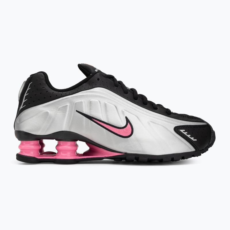 Boty Nike Shox R4 black/pinksicle/metallic silver 2