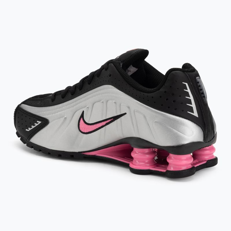 Boty Nike Shox R4 black/pinksicle/metallic silver 3