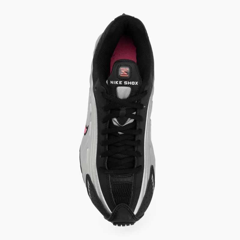 Boty Nike Shox R4 black/pinksicle/metallic silver 5