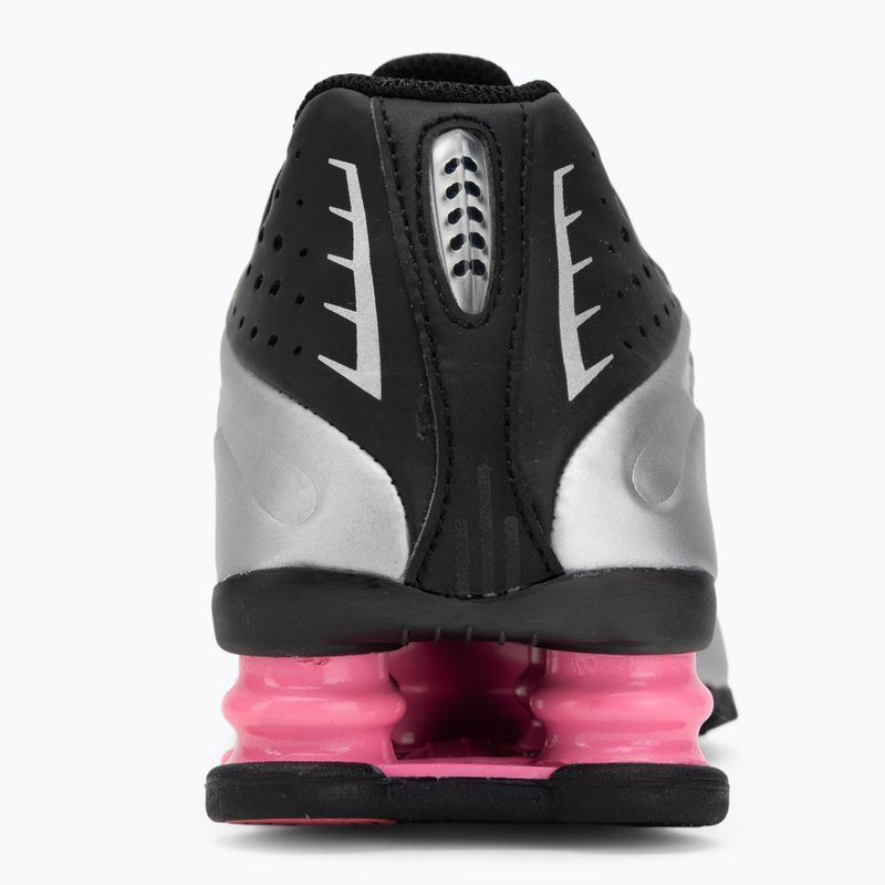 Boty Nike Shox R4 black/pinksicle/metallic silver 6