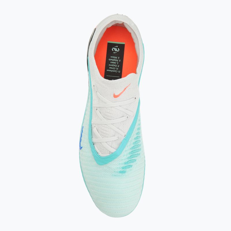 Pánské kopačky Nike United Phantom 6 Low Elite FG pistachio frost/hyper orange 5
