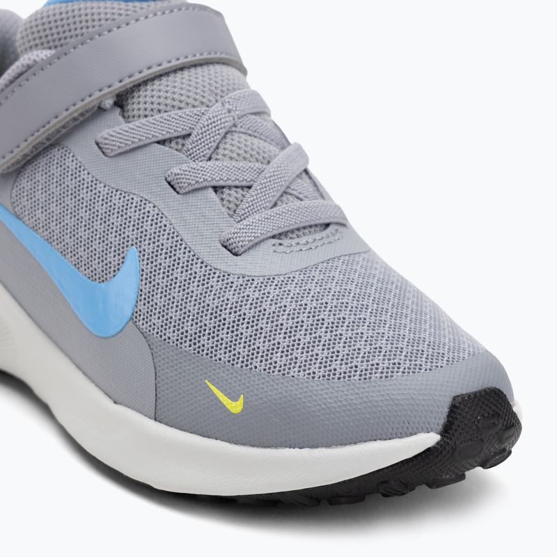 Dětské boty Nike Revolution 7 cement grey/university blue/light carbon 7