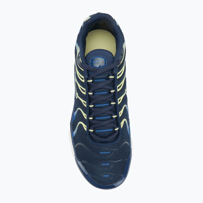 Dětské boty Nike Air Max Plus midnight navy/soft yellow/midnight navy 5
