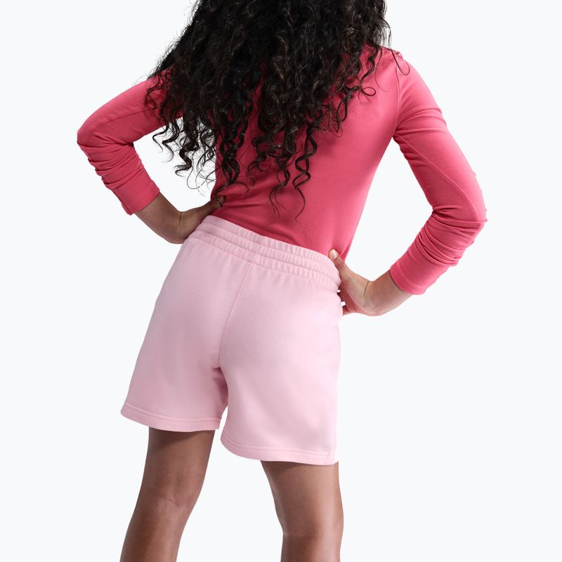 Dětské šortky Nike Sportswear Club Fleece med soft pink/med soft pink/white 5