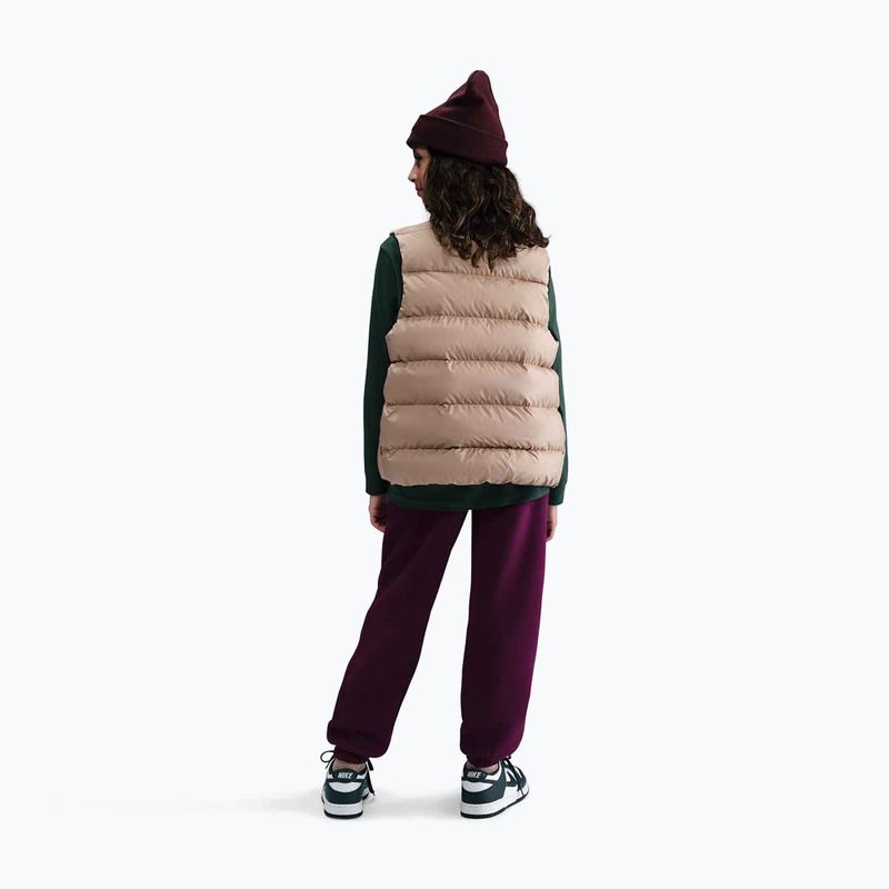 Dětské tepláky Nike Sportswear Club Fleece burgundy/burgundy/white 3