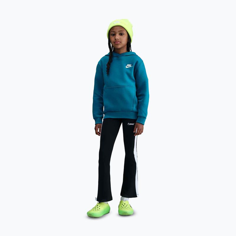 Dětská mikina Nike Sportswear Club Fleece green abyss/white 3