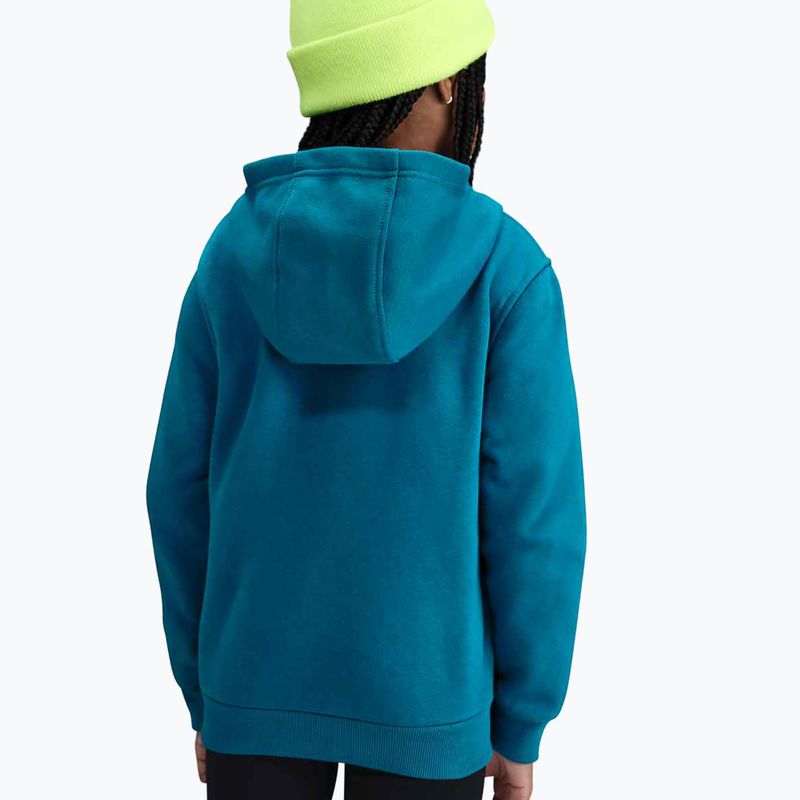 Dětská mikina Nike Sportswear Club Fleece green abyss/white 5