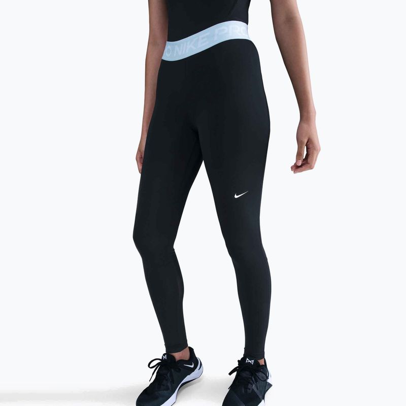 Dámské legíny Nike Pro 365 Tight black/celestine blue/white
