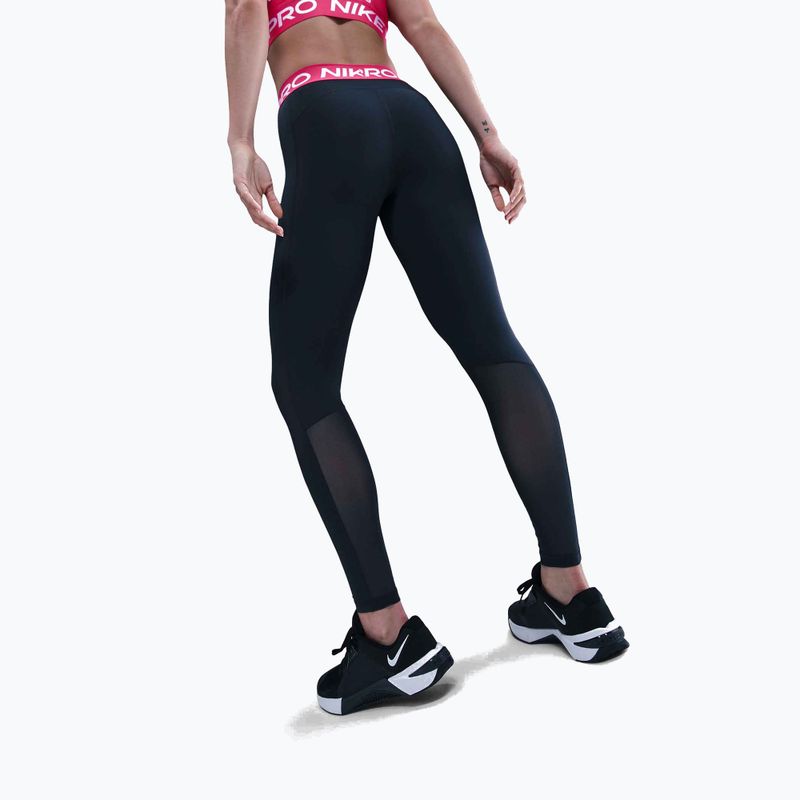 Dámské legíny Nike Pro 365 Tight black/rush pink/white 5