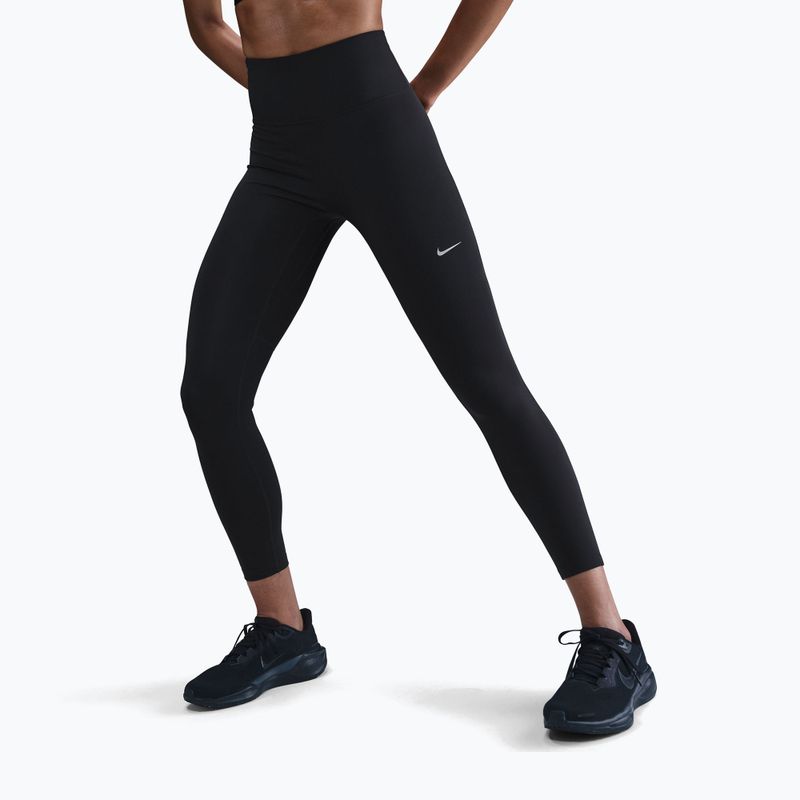 Dámské běžecké legíny Nike Tempo High-Waisted 7/8 black