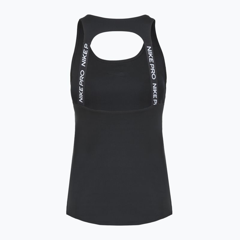 Dámské tréninkové tričko Nike Pro Dri-Fit black/white 2