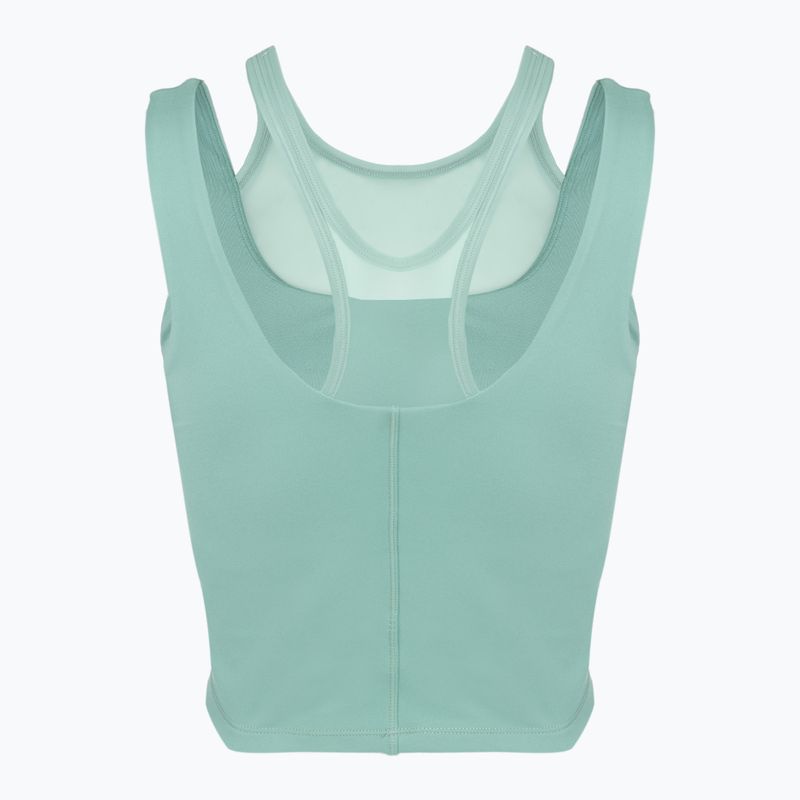 Dámský tréninkový top Nike One Fitted Dri-Fit Cropped Tank cannon/bicoastal 8