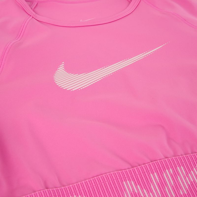 Dámský tréninkový top Nike Pro Dri-Fit Graphic Cropped playful pink/pink foam/white 9