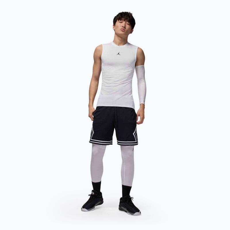 Pánské termo tričko  Jordan Sport Dri-FIT white/black 2