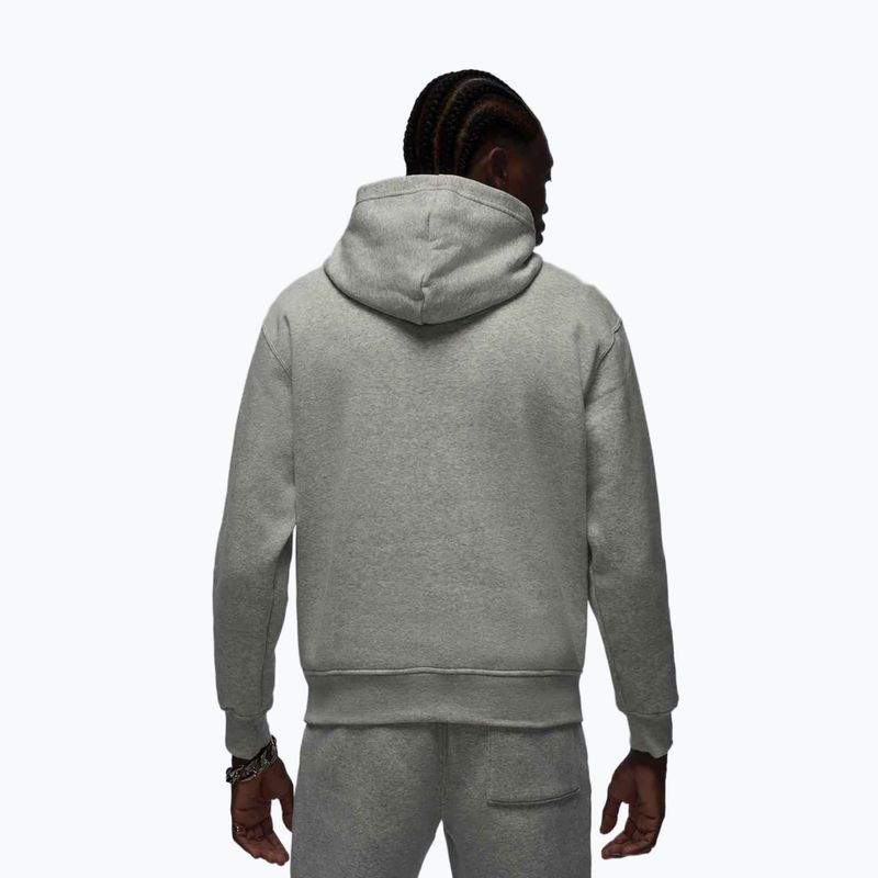 Pánská mikina Jordan Brooklyn Fleece grey heather/white 3