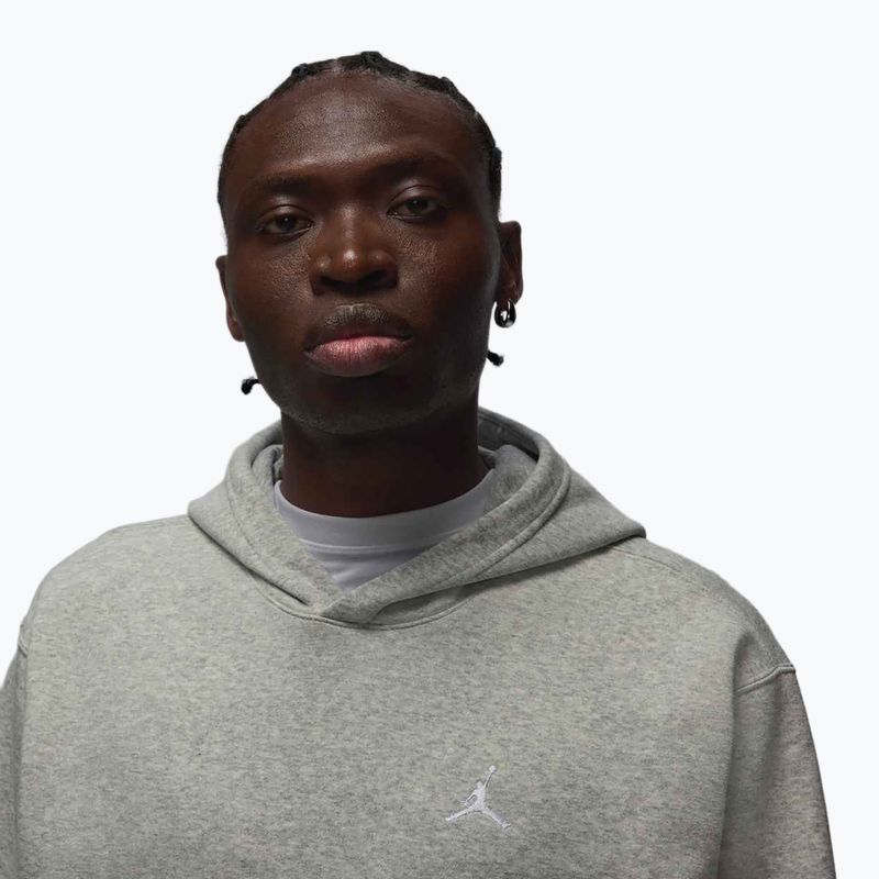 Pánská mikina Jordan Brooklyn Fleece grey heather/white 4