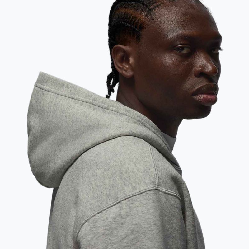 Pánská mikina Jordan Brooklyn Fleece grey heather/white 5
