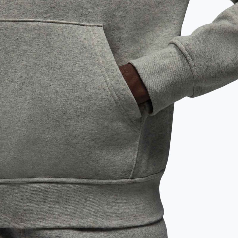 Pánská mikina Jordan Brooklyn Fleece grey heather/white 6