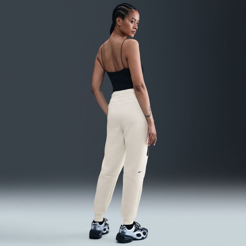 Dámské kalhoty Nike Sportswear Tech Fleece Mid-Rise sail/black 8