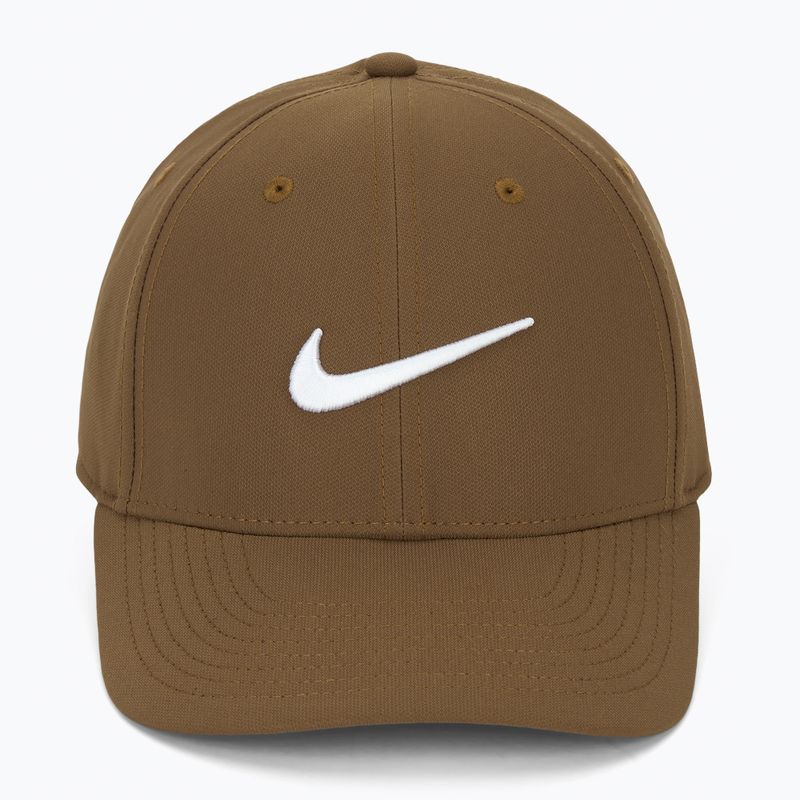 Kšiltovka Nike Dri-FIT Club mosswood brown/white 2