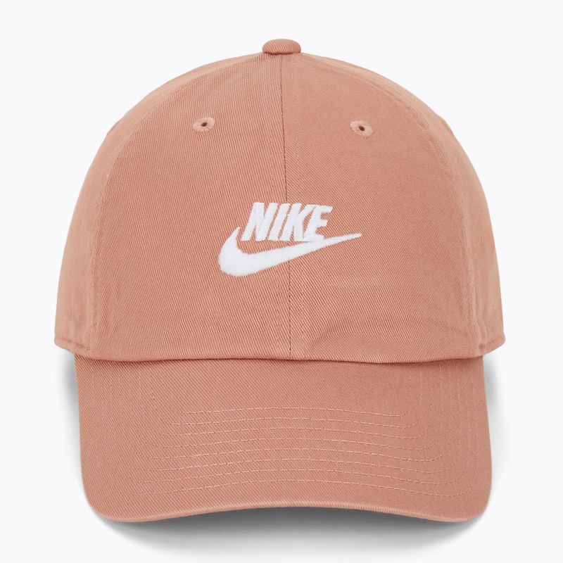 Kšiltovka Nike Club Unstructured Futura Wash rose gold/white 2