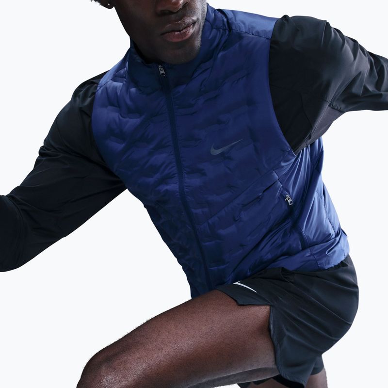 Pánská běžecká vesta Nike Therma-FIT ADV Repel AeroLoft blue void 4