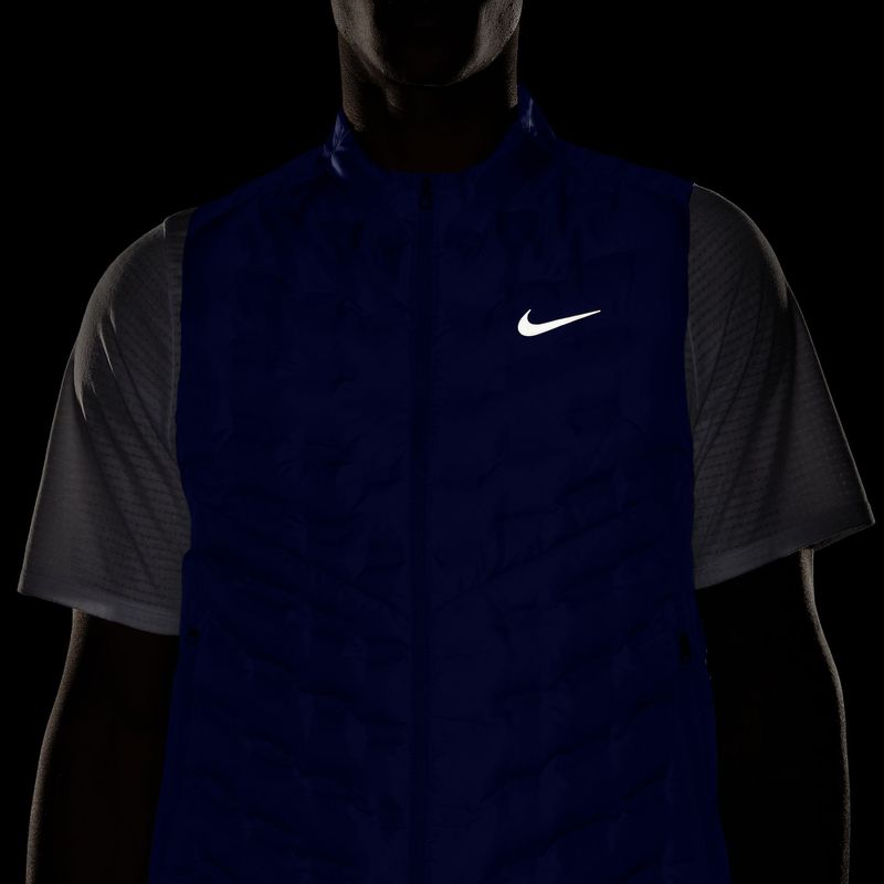 Pánská běžecká vesta Nike Therma-FIT ADV Repel AeroLoft blue void 7